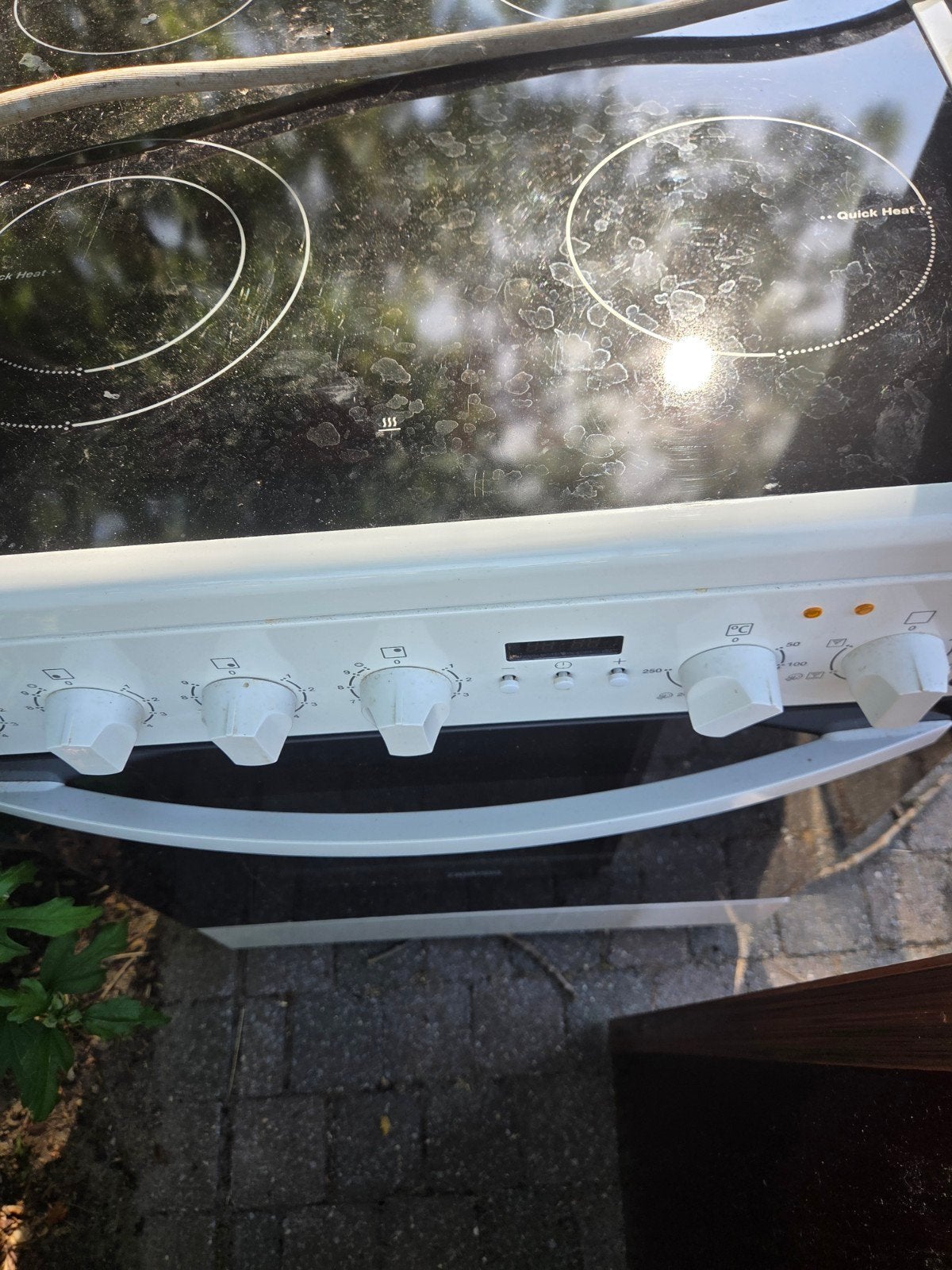 kookplaat met oven., Elektronische apparatuur, Ophalen