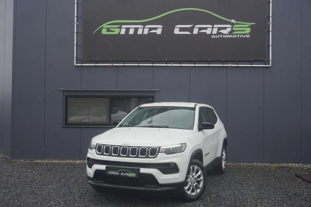 Jeep Compass 1.3 Turbo 4x2 Longitude Benzine Automaat-Garant, Auto's, Automaat, Gebruikt, 4 cilinders, Compass