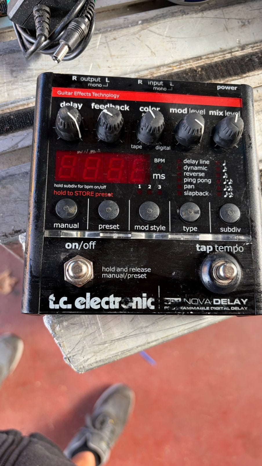 TC Electronic ND-1 Nova Delay – Professioneel gitaareffect, Enlèvement, Comme neuf