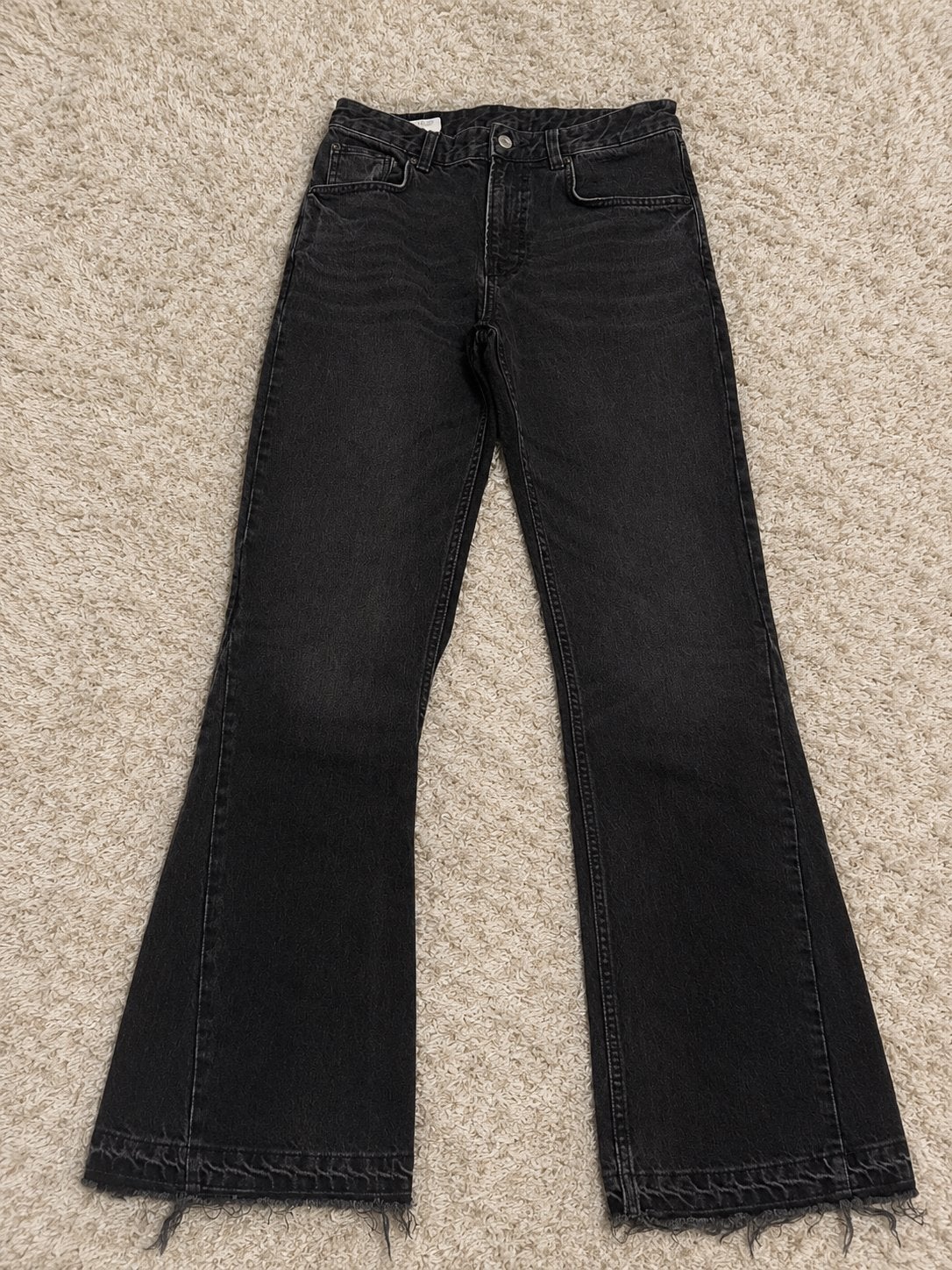 Flared jeans, Kleding | Dames, Ophalen of Verzenden, Nieuw, Zwart, W30 - W32 (confectie 38/40)