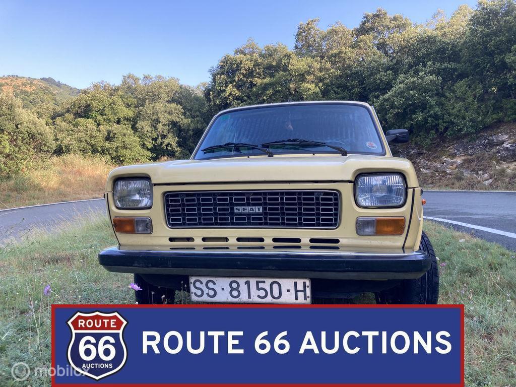 SEAT 127 LS | 1976 | Route 66 Auctions, Autos, Achat, Entreprise, Boîte manuelle, Autre carrosserie