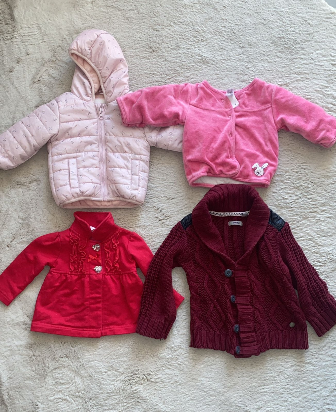 4 jassen/vest, Kinderen en Baby's, Kinderkleding | Maat 98, Ophalen, Zo goed als nieuw