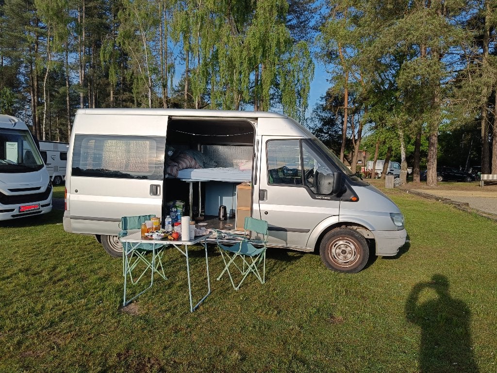 Ford Transit 2002 Diesel, Argent ou Gris, Achat, Entreprise, Boîte manuelle