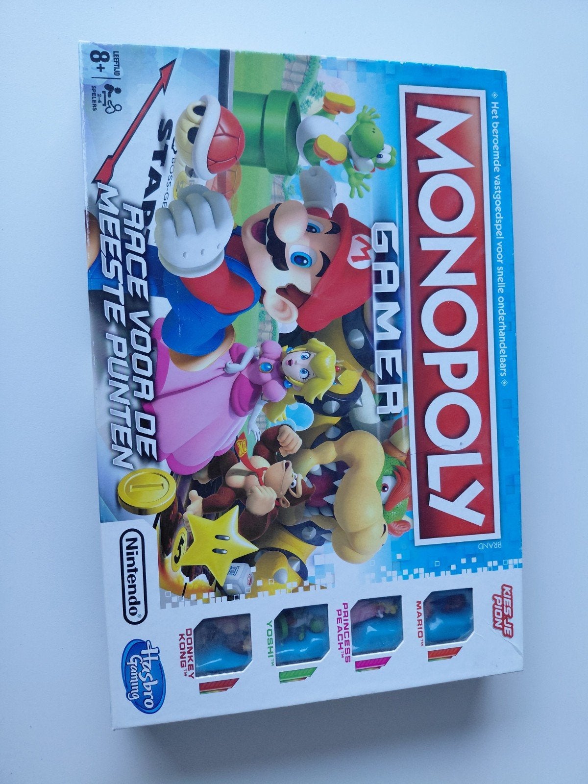 super mario bros monopoly gamer compleet, Hobby & Loisirs créatifs, Enlèvement ou Envoi, Comme neuf