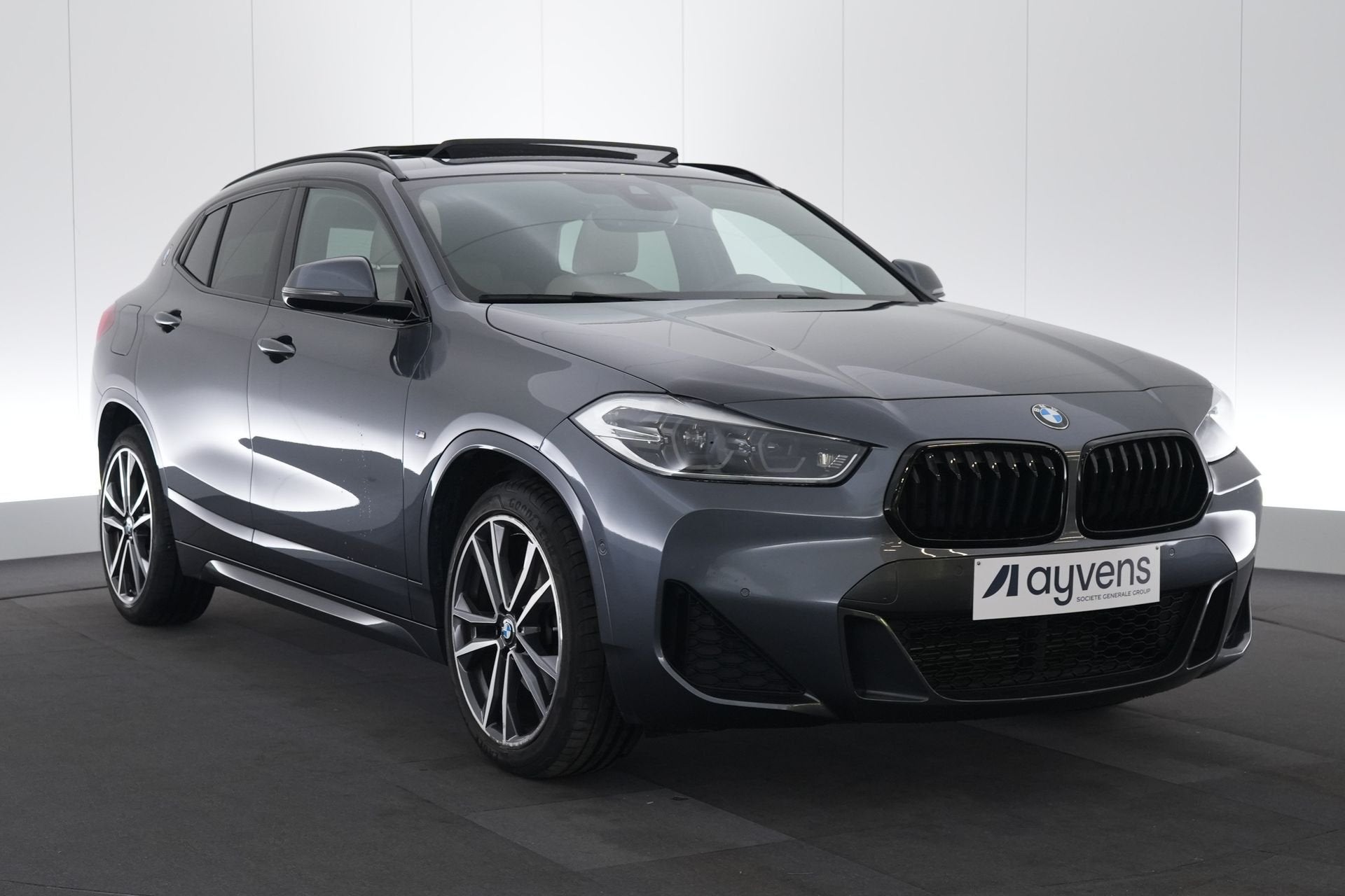 (2BES211) BMW X2, 100 kW, Argent ou Gris, Euro 6, Entreprise