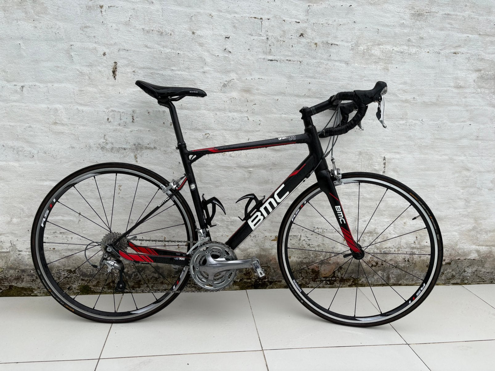 BMC granfondo GF02, Ophalen, Gebruikt, 10 tot 15 versnellingen, Aluminium