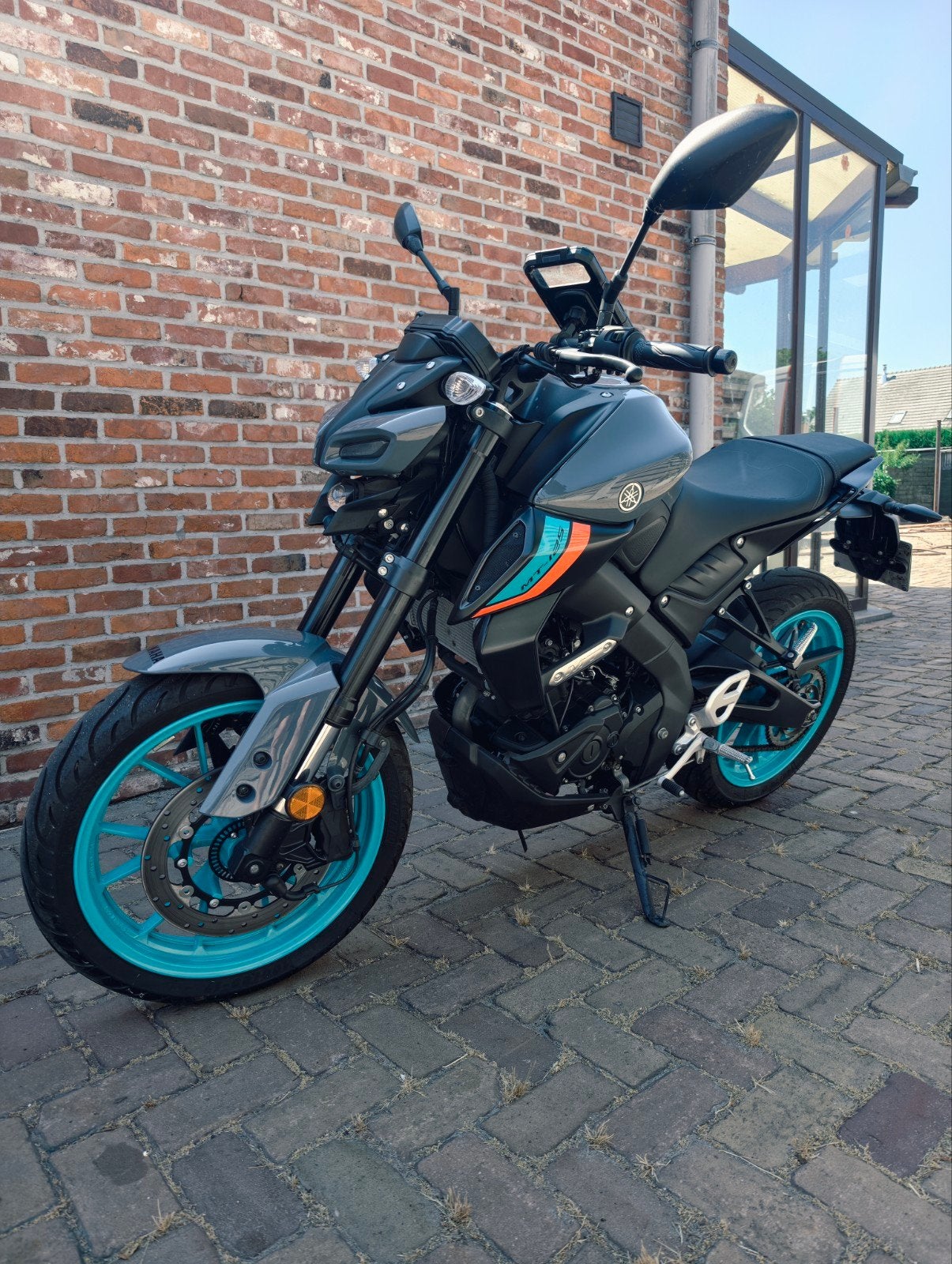 Yamaha mt 125, Enlèvement