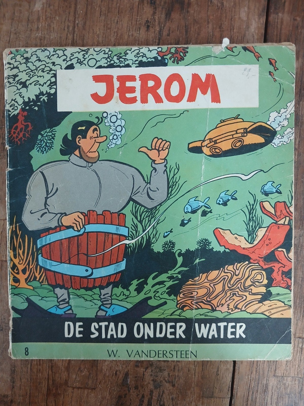 Jerom De stad onder water eerste druk, Ophalen, Gelezen