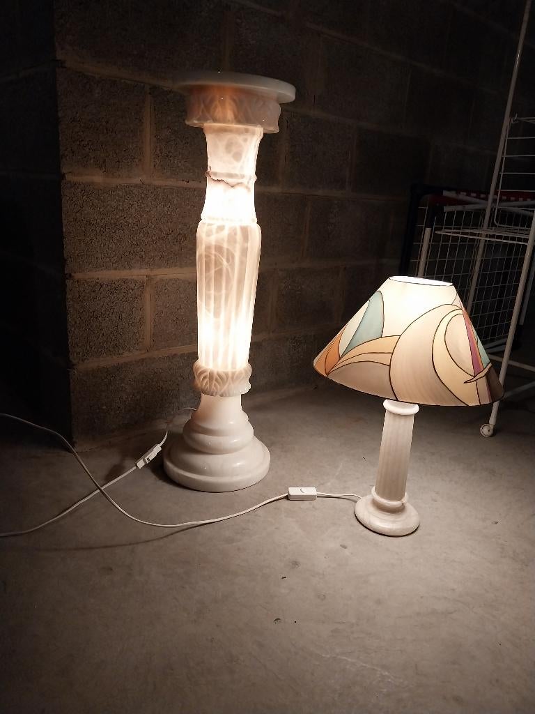 lampe sur pied de 1m25, Maison & Meubles, Enlèvement, Comme neuf, 100 à 150 cm