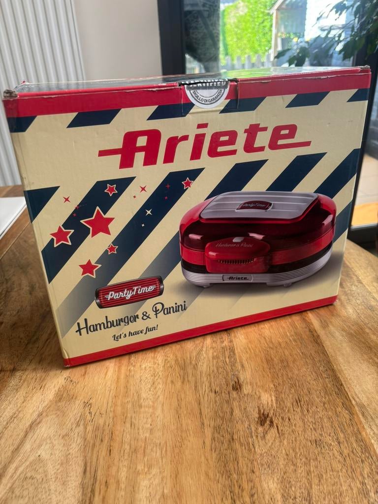Ariete Machine Hamburger grill, Enlèvement