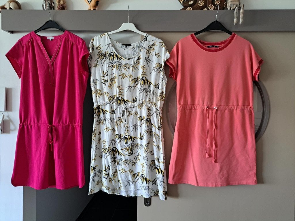 Yest, River Woods, Phildar, zomerjurk, mt 44 - XL, Kleding | Dames, Jurken, River Woods, Maat 42/44 (L), Ophalen of Verzenden