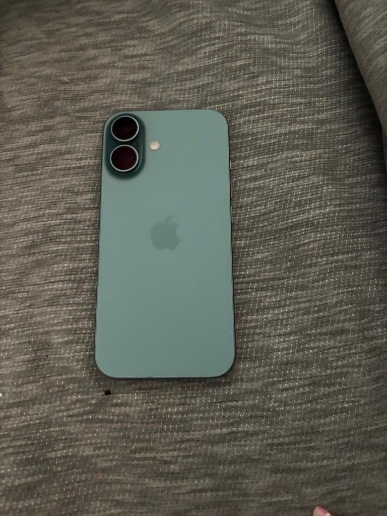 iPhone 16 bleu, Enlèvement, Comme neuf