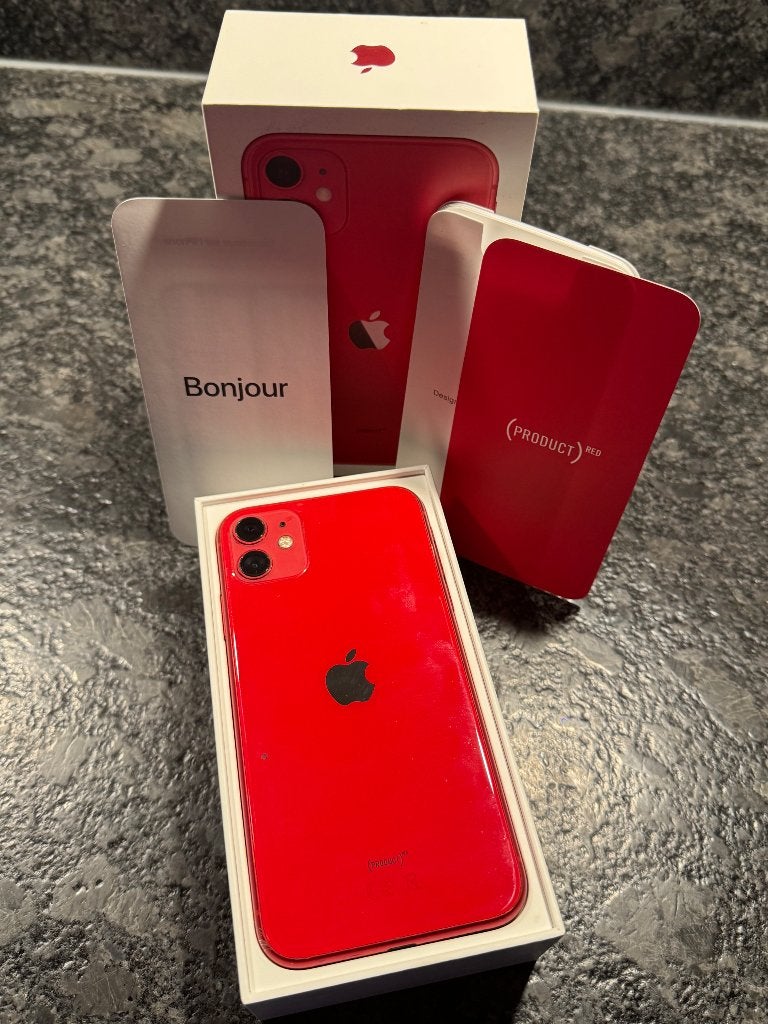 Apple iPhone 11 Red, Télécoms, Rouge, IPhone 11, Enlèvement, Utilisé
