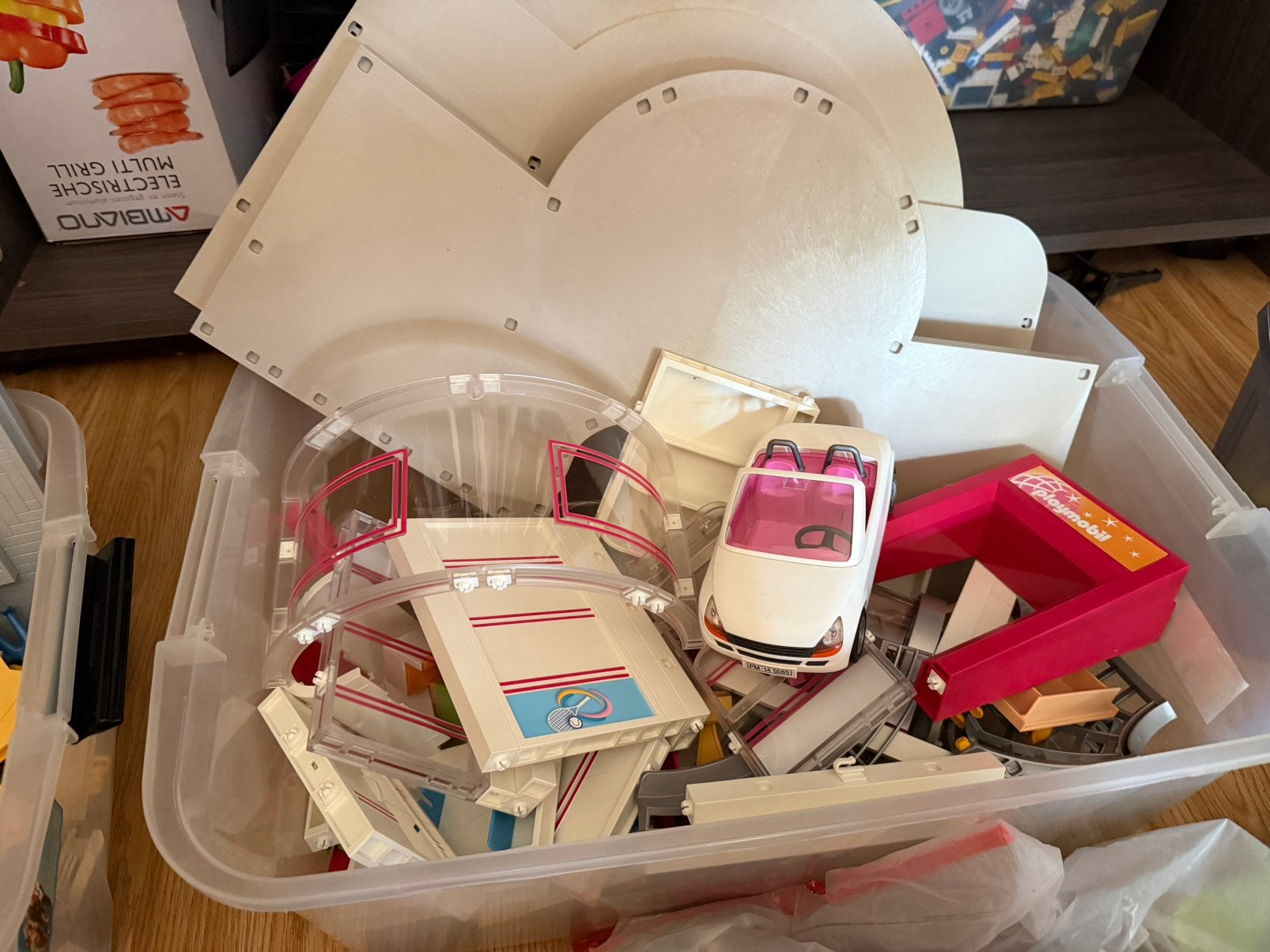 Lot playmobil, Verzamelen, Ophalen, Gebruikt