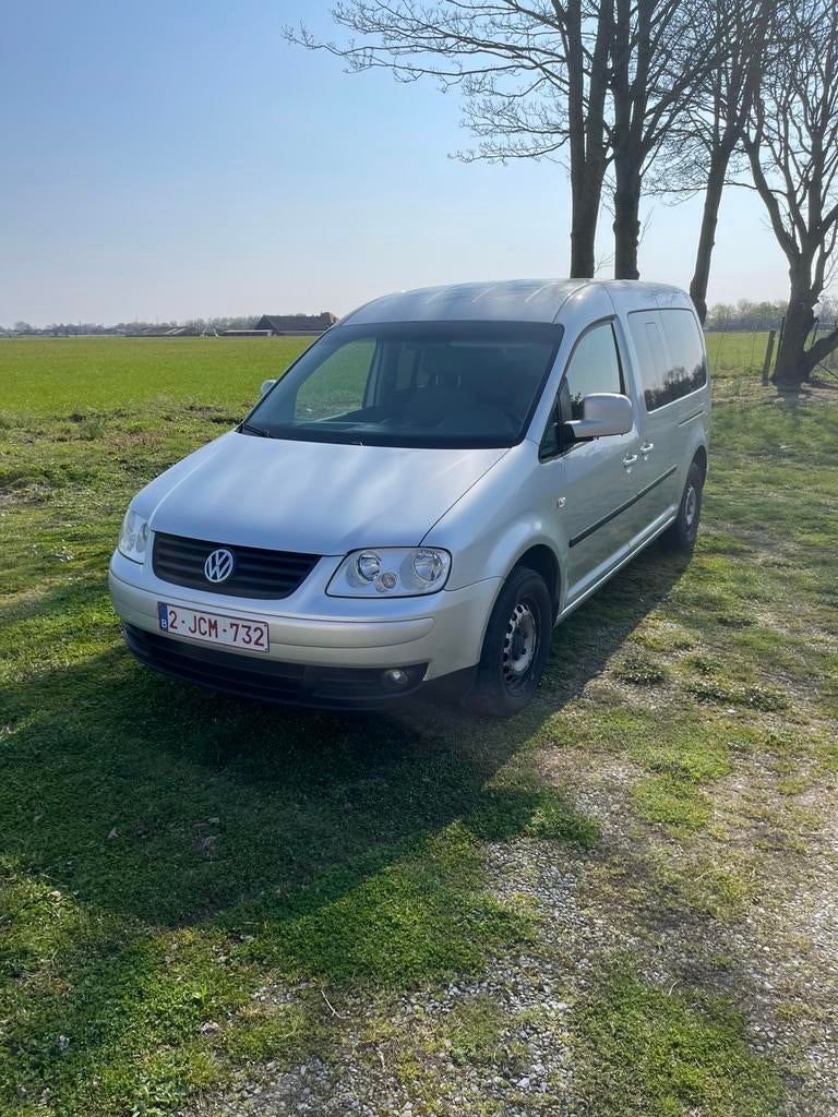 Caddy maxi lichte vracht 5 pl 2008, Auto's, Bestelwagens en Lichte vracht, Particulier, Diesel, Te koop