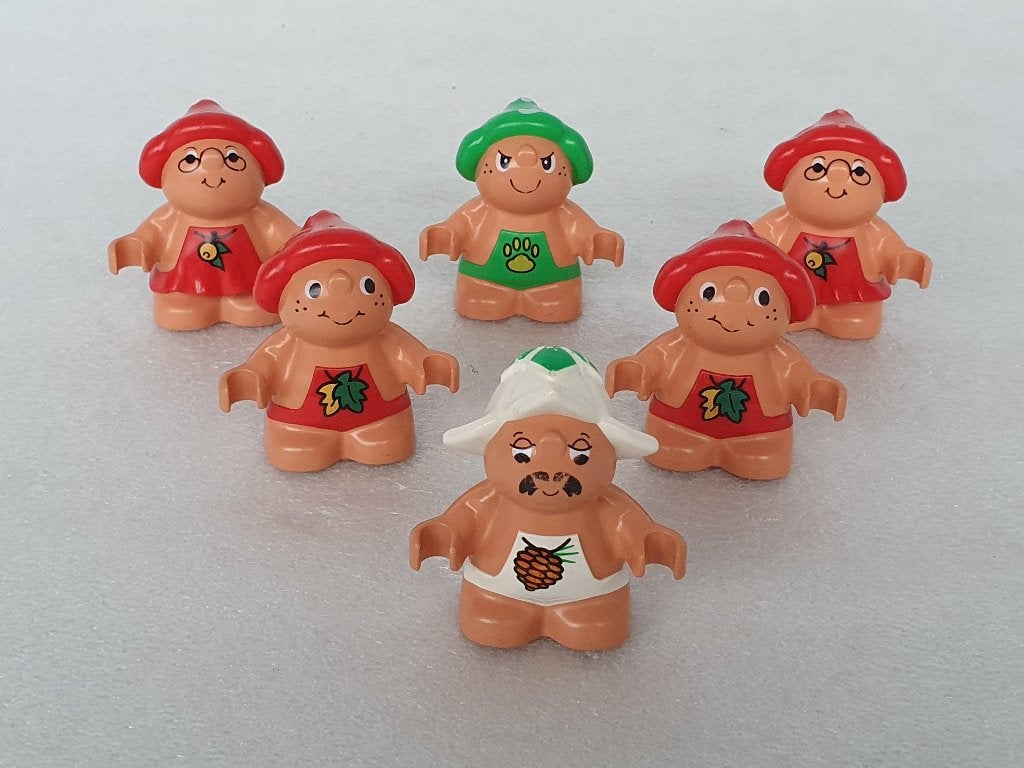 Lego Duplo: lot van 6 Little Forest Friends, Kinderen en Baby's, Gebruikt, Overige thema's, Ophalen of Verzenden, Minifiguur