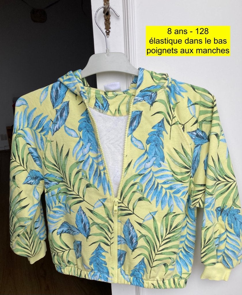 Blouson demi-saison fille 8 ans, Kinderen en Baby's, Ophalen of Verzenden, Gebruikt, Meisje, Trui of Vest