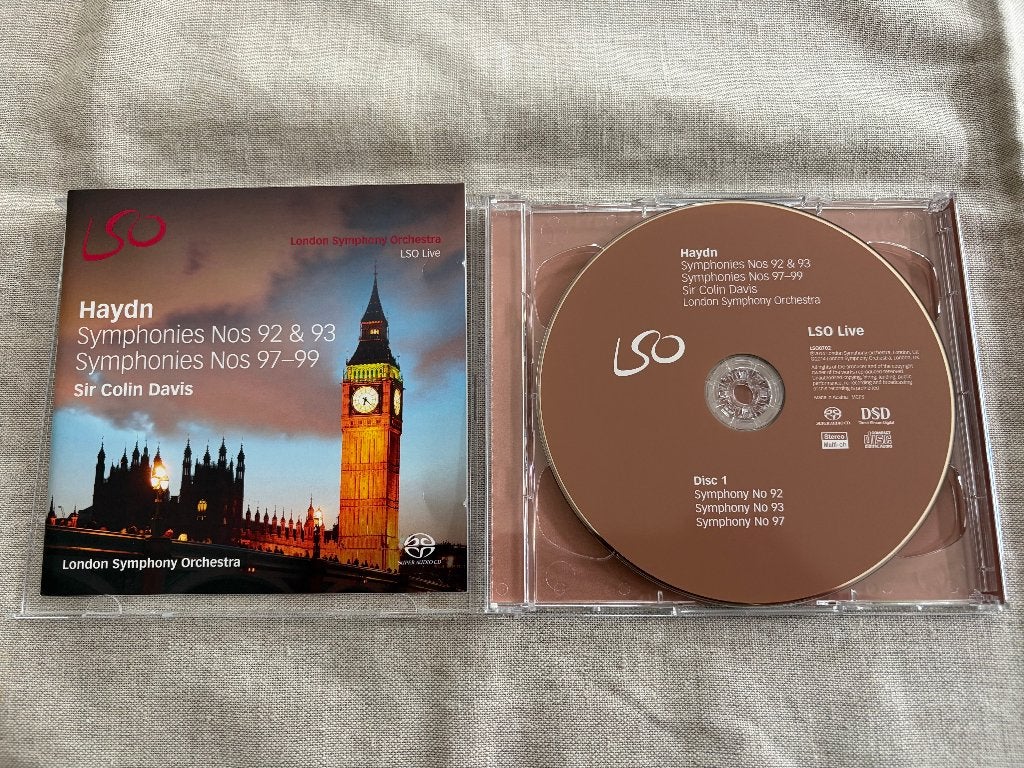 Haydn - Symphonies nos 92-93-97-98-99 (LSO, Colin Davis), Haydn, Symphonie, Comme neuf, Enlèvement