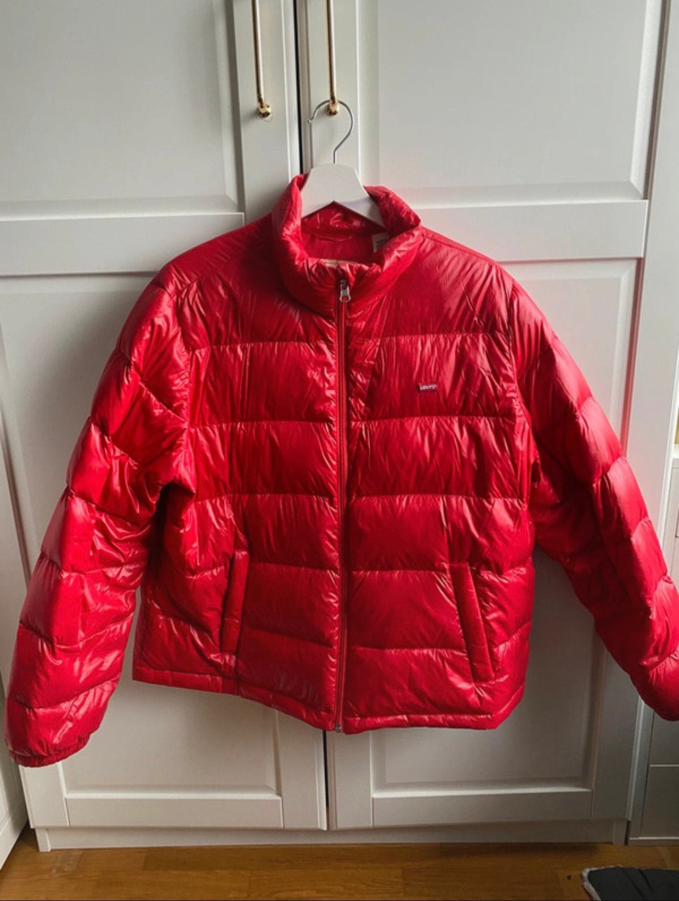 Winterjas rood, Kleding | Dames, Ophalen of Verzenden, Nieuw, Maat 42/44 (L), Rood