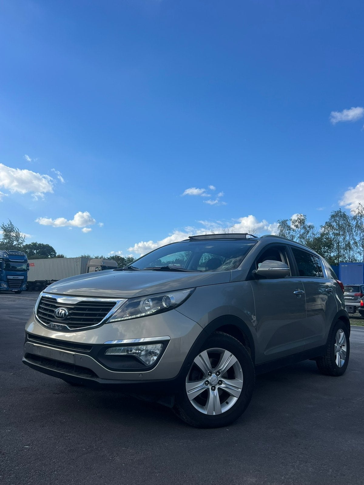 Kia Sportage 2.0CRDI Automaat Full Pano Dig AC | Topstaat, 1995 cc, Zwart, Beige, Particulier