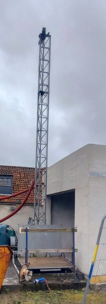 Bouwlift gegalvaniseerd, Enlèvement, Utilisé, Ascenseur de chantier