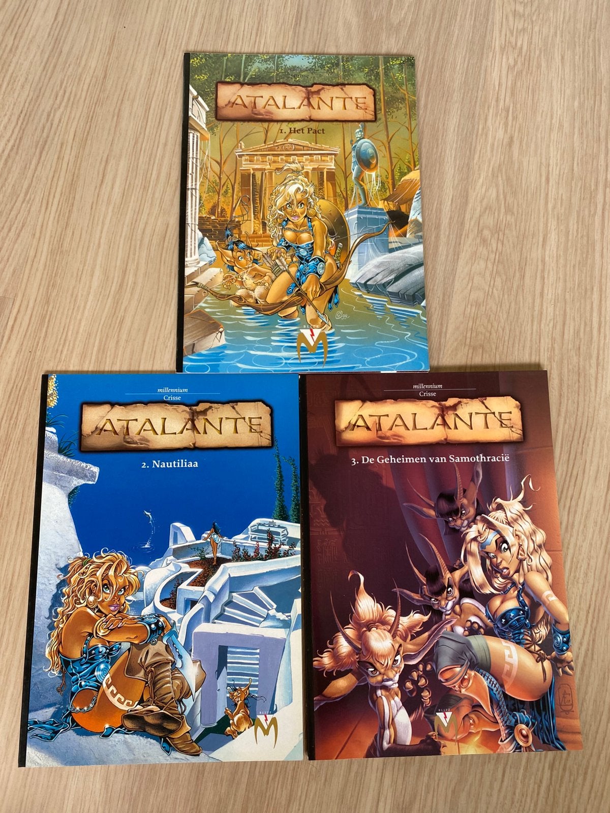 Atalante 1, 2 en 3 - softcover, Boeken, Stripverhalen, Ophalen of Verzenden, Gelezen