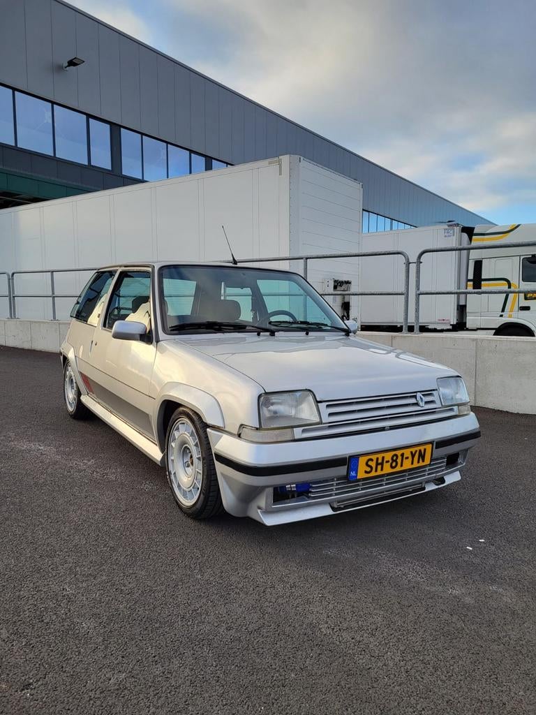 Renault 5 1.4 GT Turbo
1987 Phase II, Auto's, Renault, Voorwielaandrijving, Stof, 4 cilinders, Handgeschakeld