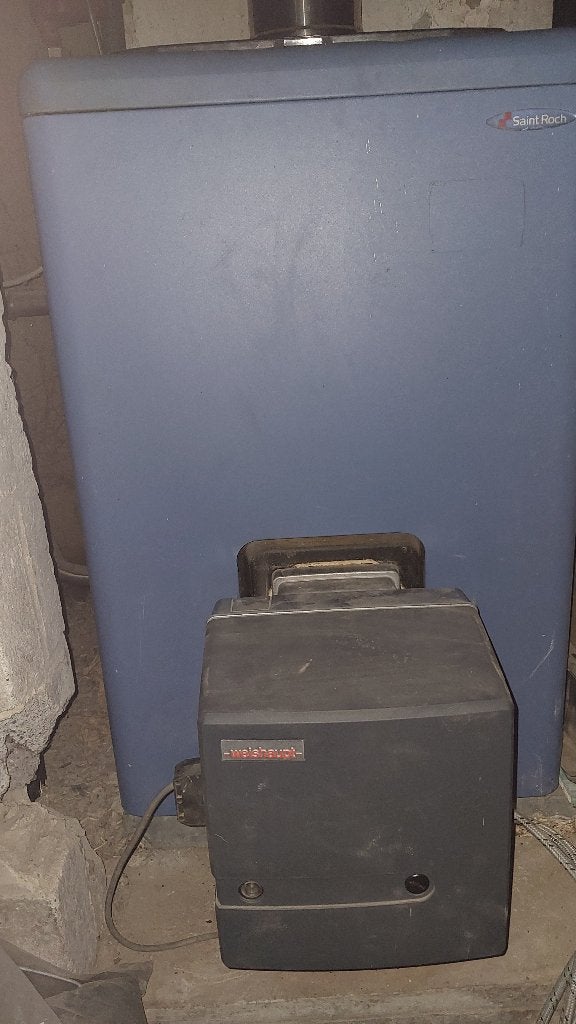 Chaudière au Mazout, Plus de 10 ans, Chauffe-eau, Enlèvement, Utilisé