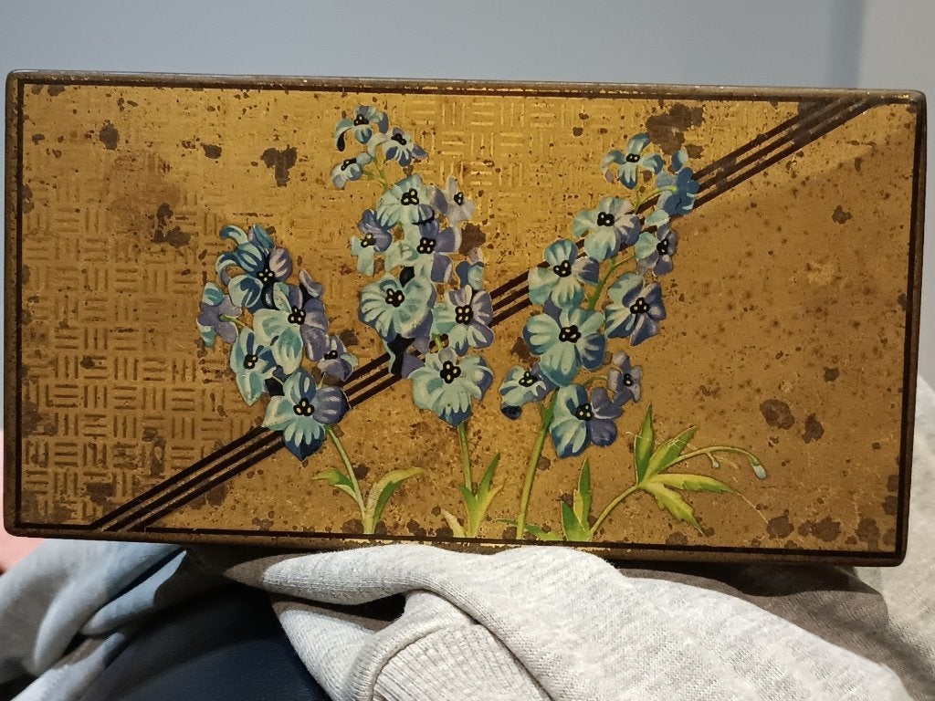 vintage chocoladeblik van Meurisse, Antiek en Kunst, Ophalen of Verzenden