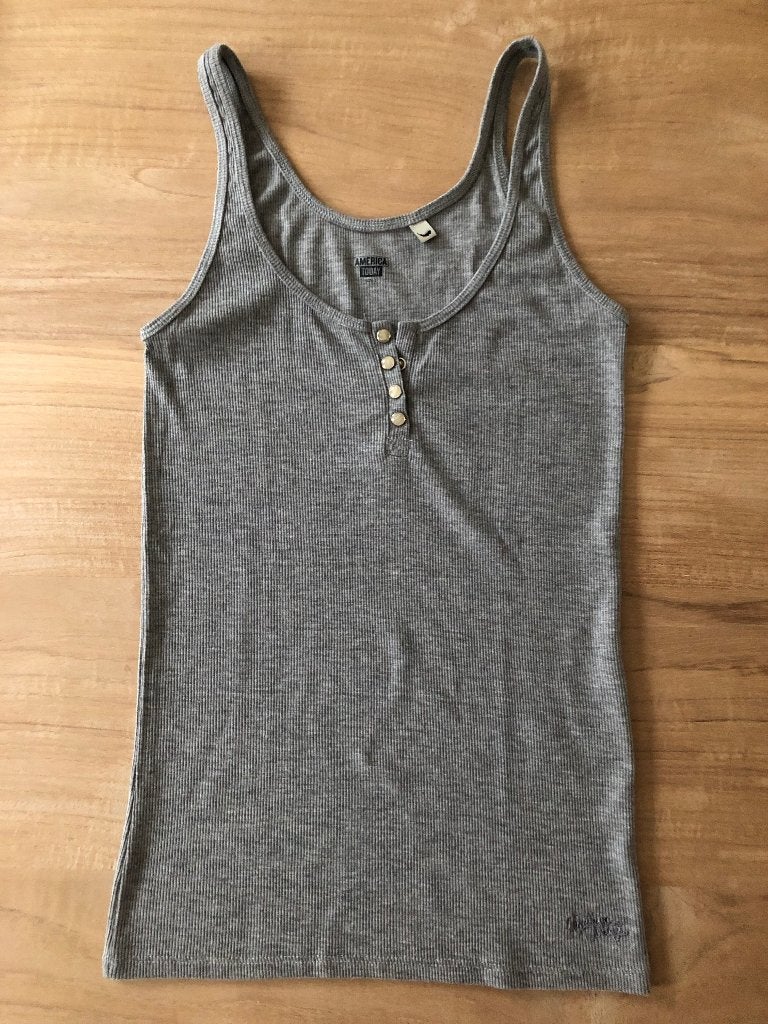 Top America Today, Kleding | Dames, Topjes, Ophalen, Zo goed als nieuw, Grijs