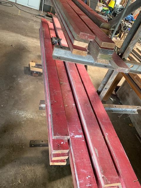 houten balkjes, Doe-het-zelf en Bouw, Hout en Planken, Ophalen