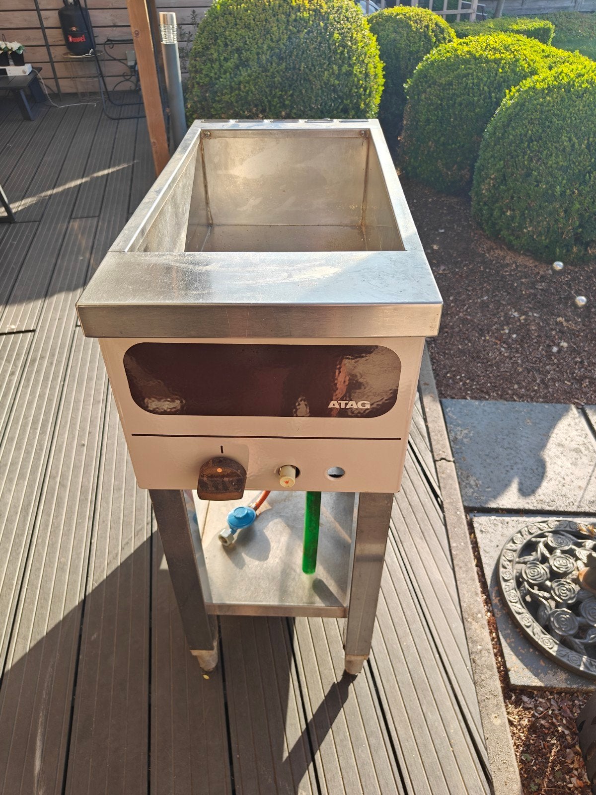 ATAG gas Bain Marie, Ophalen