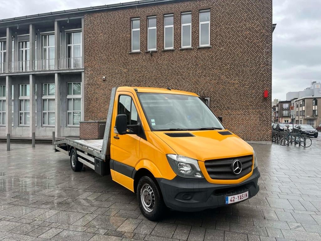 Mercedes - Benz Sprinter 313CDI 2016 Automaat Takelwagen, Automaat, Start-stop-systeem, Zwart, 4 cilinders