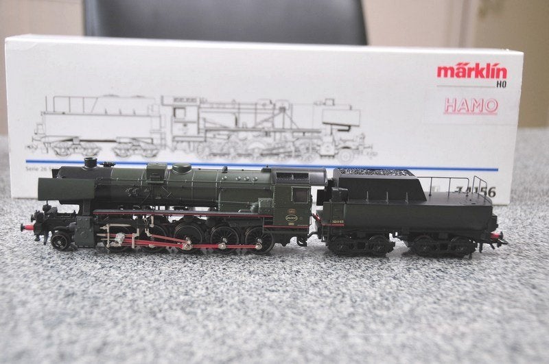 Märklin - Hamo gelijkstroom stoomlocomotief Belgisch type 26, Nieuw, Ophalen of Verzenden, Märklin, Gelijkstroom