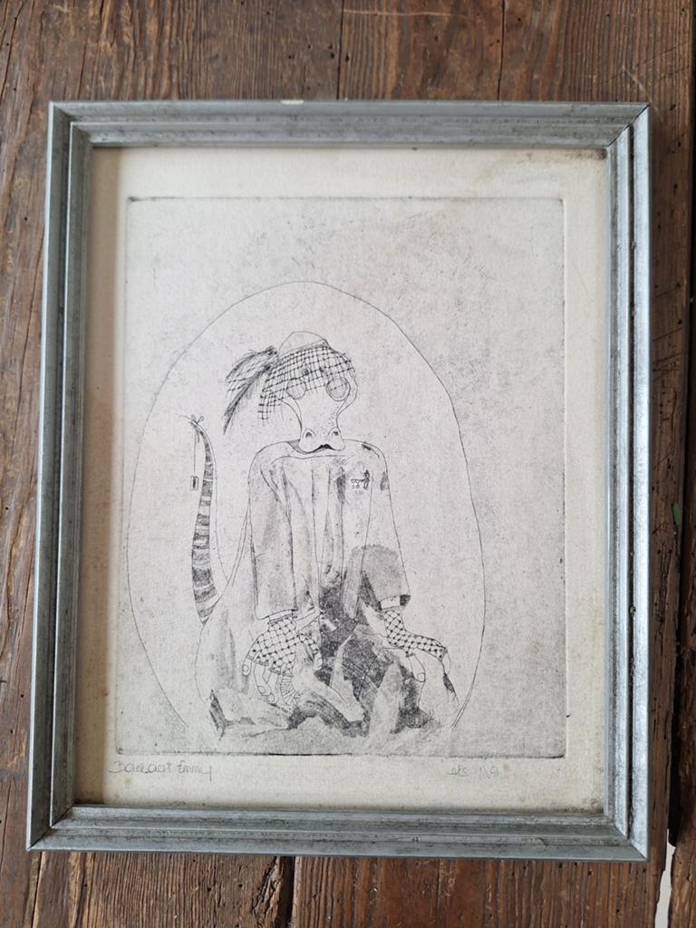 Ets Backaert Emmy, Antiek en Kunst, Ophalen of Verzenden