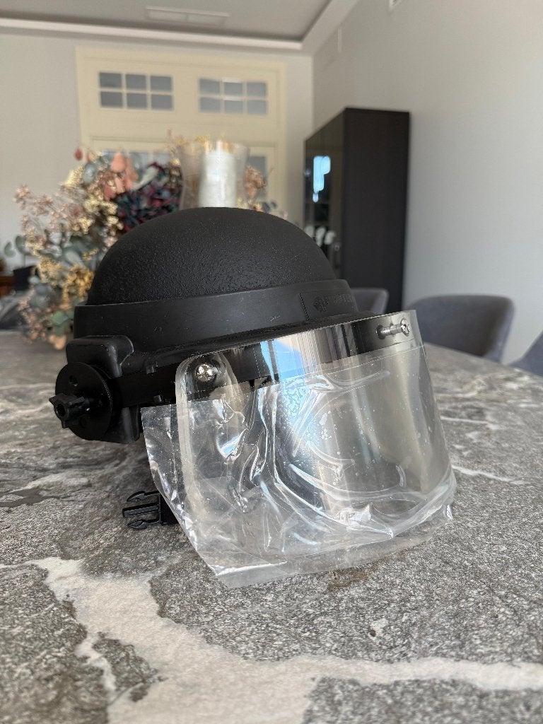 Casque balistique avec visière balistique de niveau IIIA, Enlèvement ou Envoi, Armée de terre, Casque ou Béret