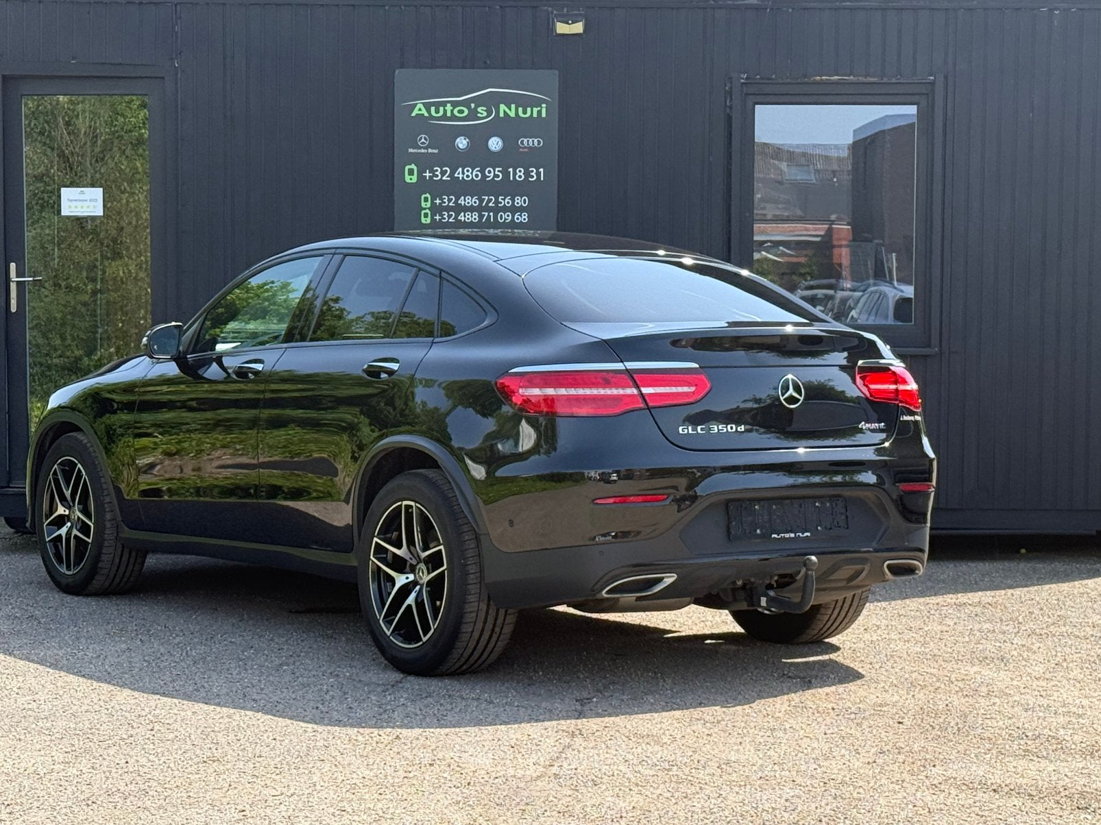 Mercedes-benz glc coupe 350d amg 2017 diesel automaat, Auto's, Mercedes-Benz, Leder, SUV of Terreinwagen, Te koop, 190 kW