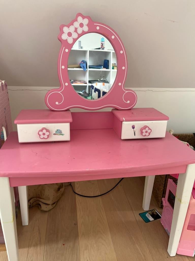 Coiffeuse enfant, Enlèvement, Utilisé