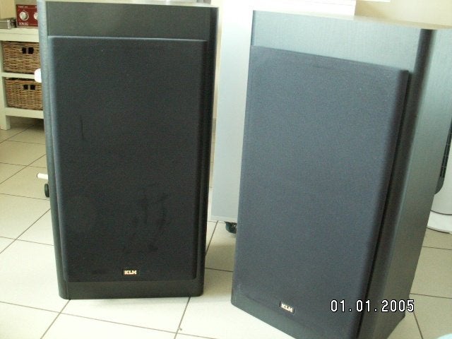 KLH luidsprekers, Audio, Tv en Foto, Luidsprekerboxen, Vloerstaande luidspreker, Basreflex, Zo goed als nieuw, Ophalen