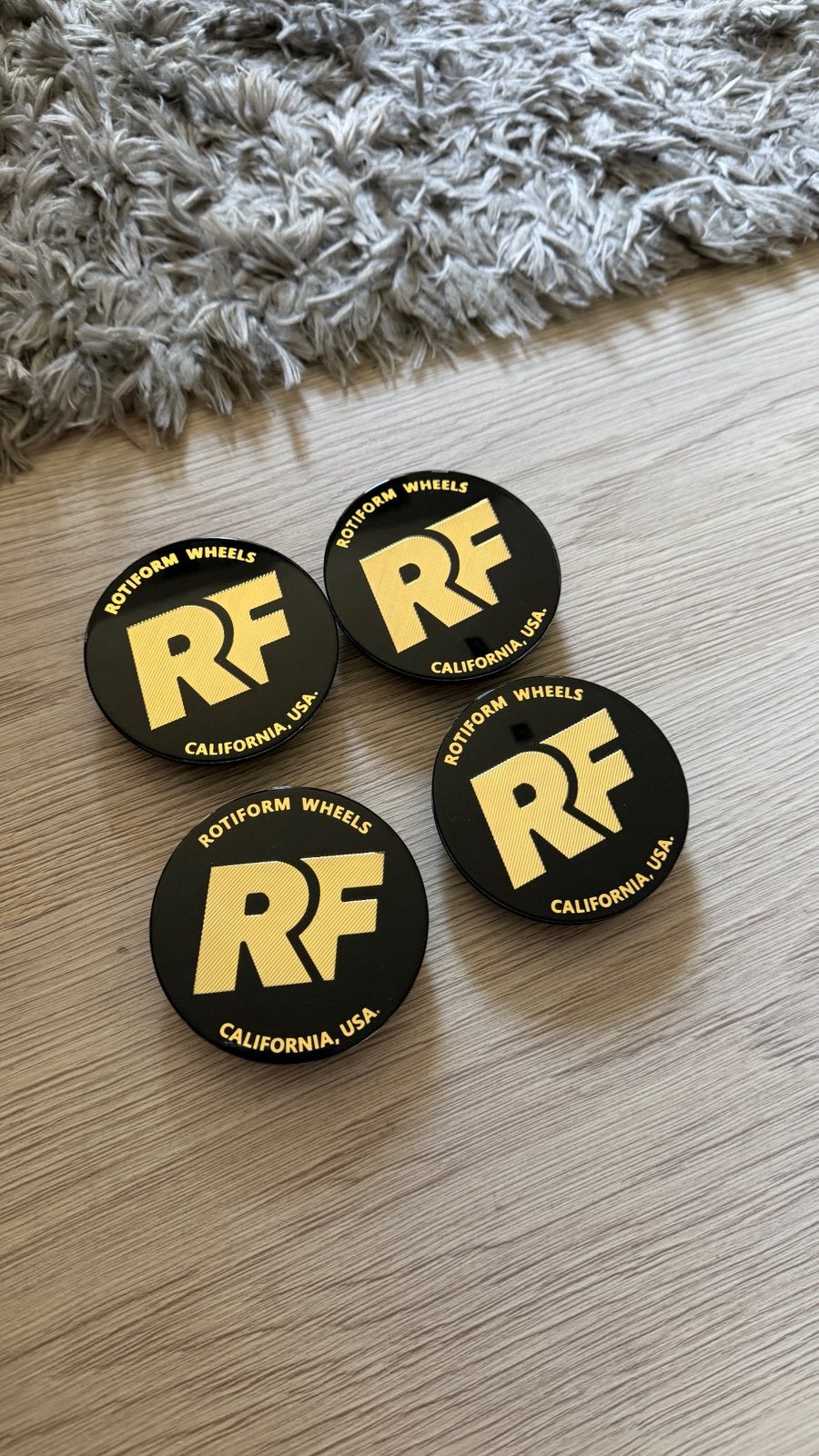 Rotiform 72mm logo’s nieuw, Enlèvement ou Envoi