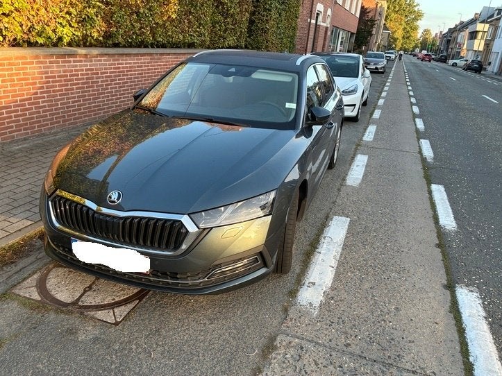 Skoda Octavia Combi 1.0 TSI Style – Panoramisch dak, Auto's, Voorwielaandrijving, Stof, Particulier, Zilver of Grijs