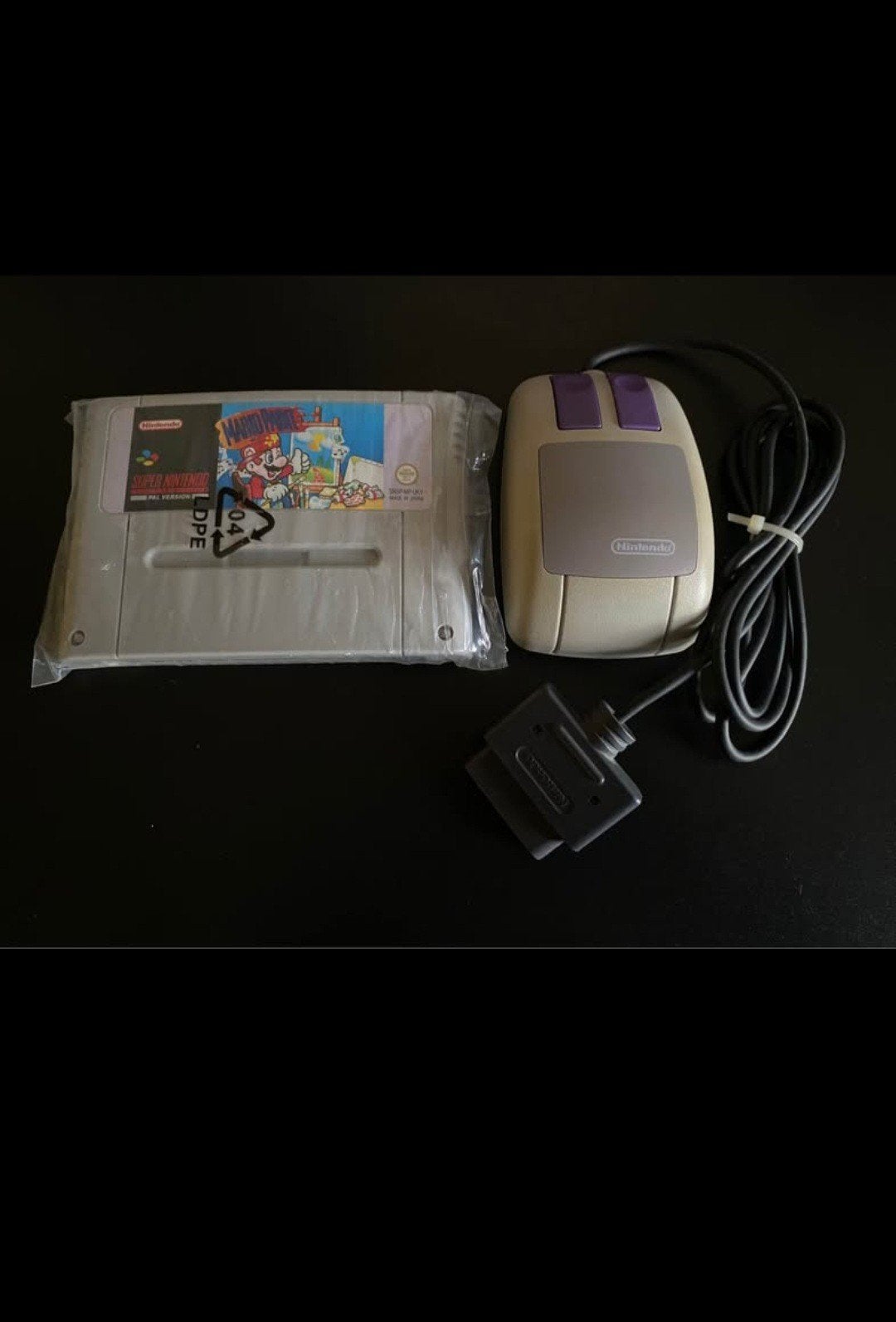 souris super nintendo et Mario paint, Enlèvement