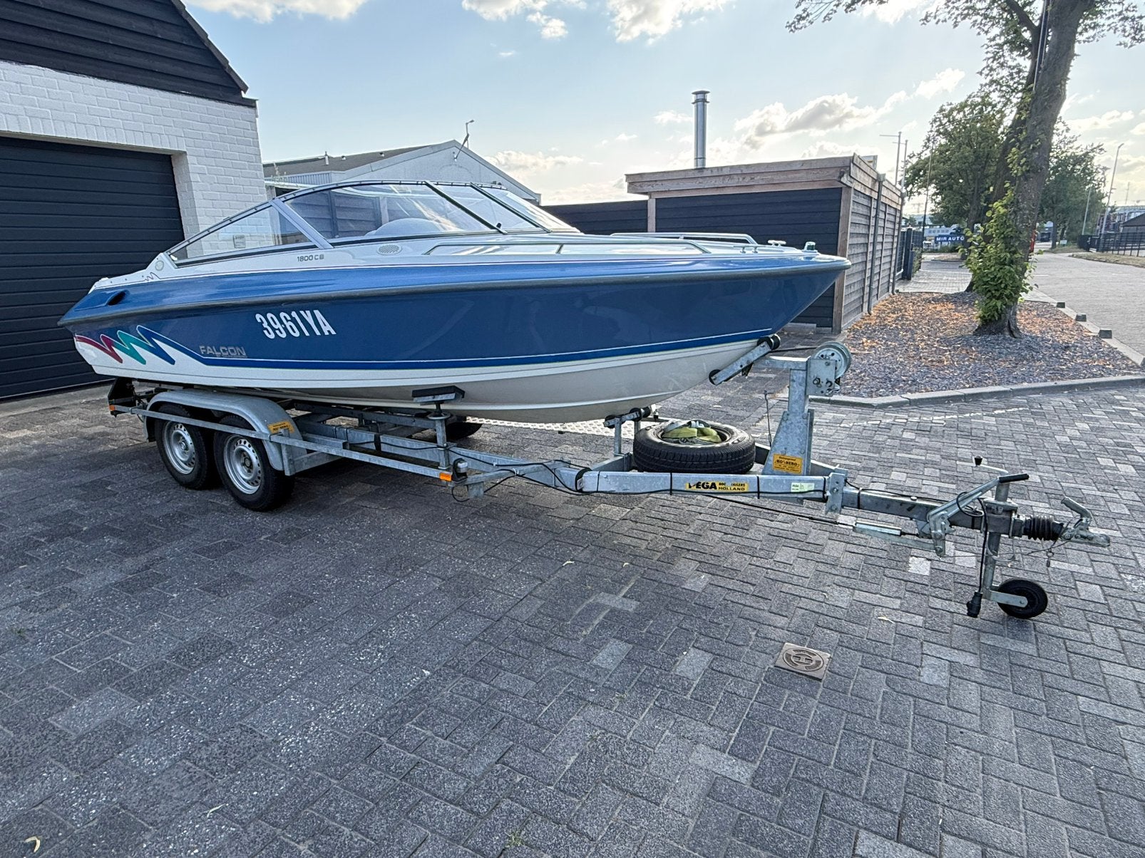 Sportboot, mercruiser 4.3l V6, 468uur, compleet, trailer, Ophalen
