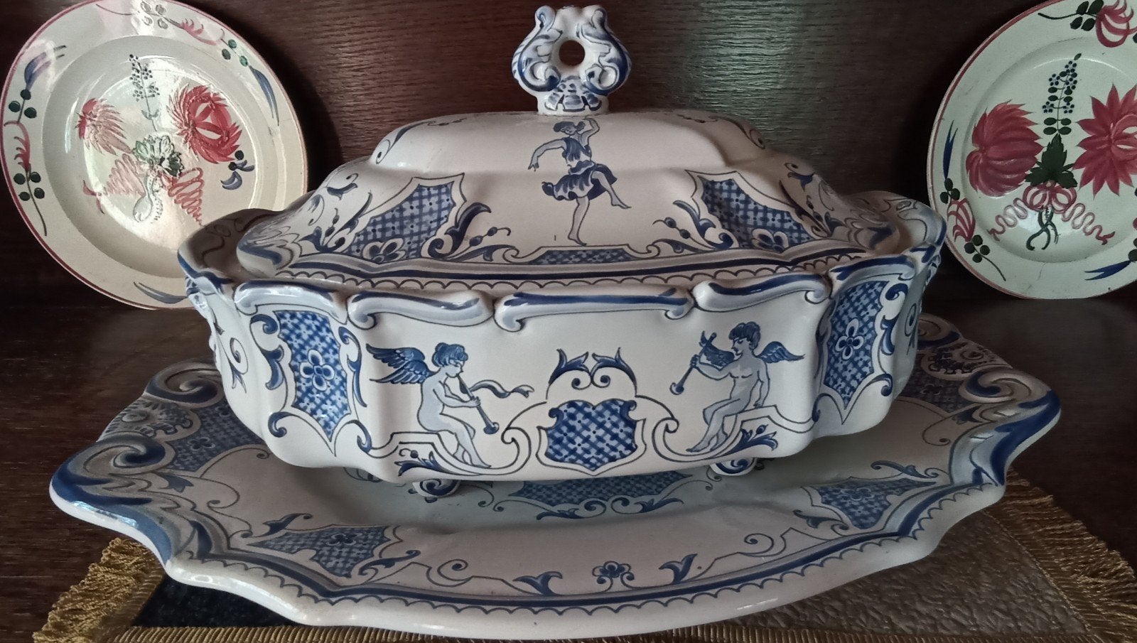 Oude Franse terrine, perfecte staat., Antiek en Kunst, Ophalen