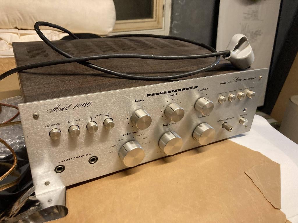 Marantz 1060 versterker, Enlèvement, Utilisé, Autres marques