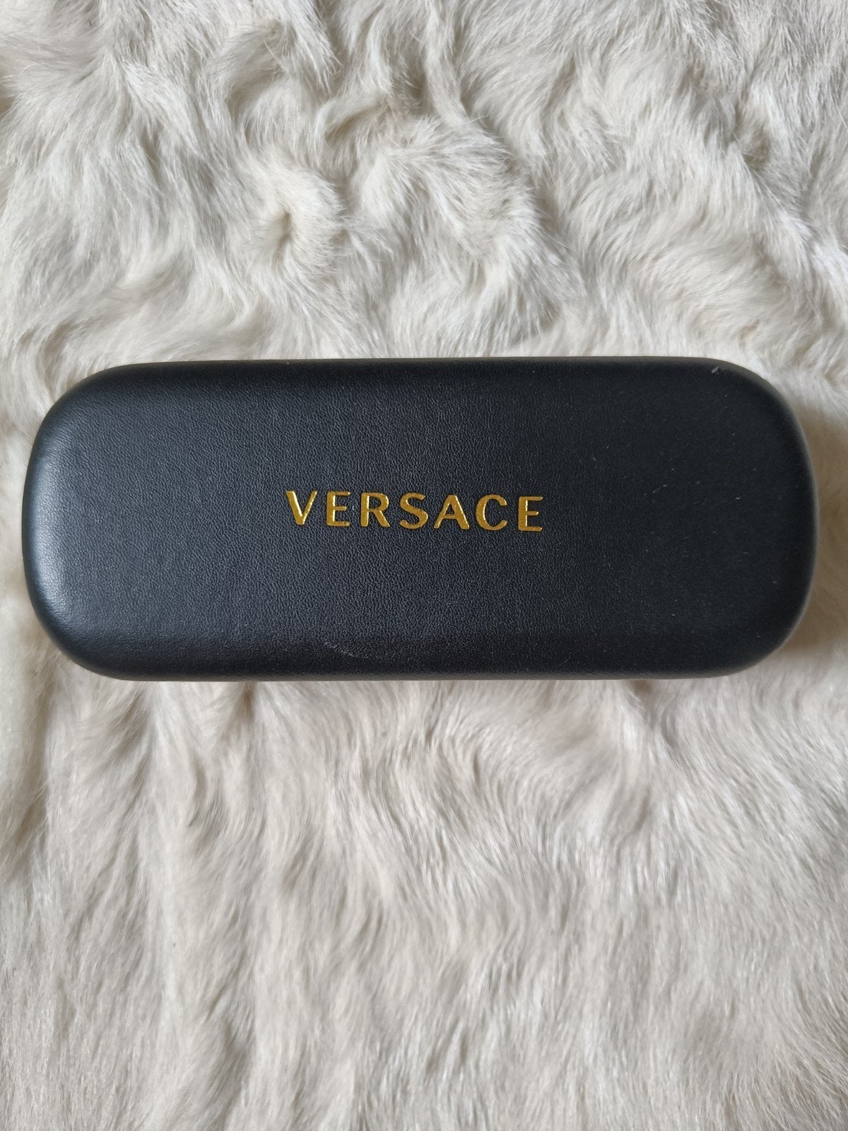Versace bril etui,  ALS NIEUW, Ophalen, Zo goed als nieuw, Bril
