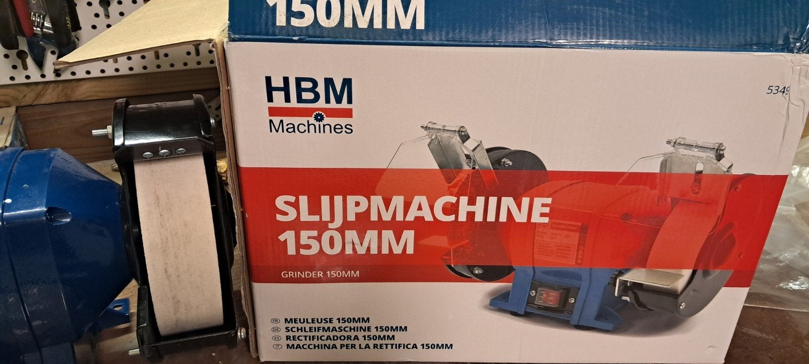 RECTIFIEUSE HBM 150MM NEUVE, Bricolage & Construction, Outillage | Meuleuses, Enlèvement