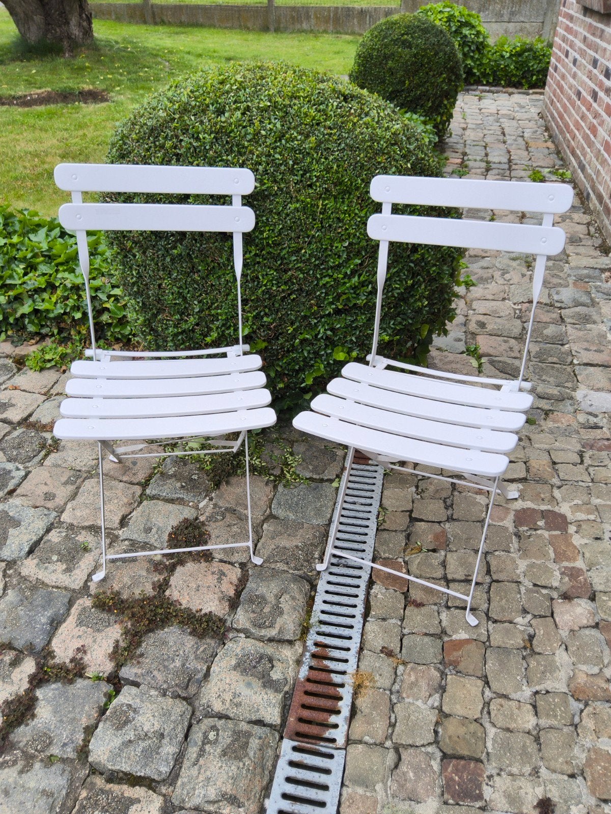 Chaises style  bistrot, Enlèvement, Métal