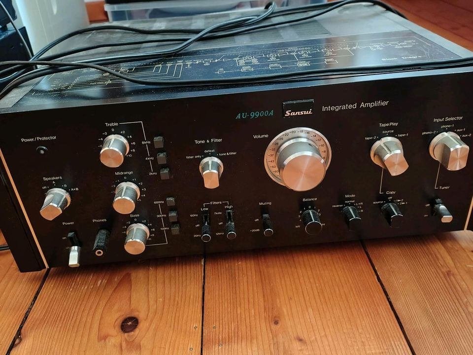 Sansui AU-9900A high end versterker, Audio, Tv en Foto, Versterkers en Ontvangers, Ophalen, Zo goed als nieuw