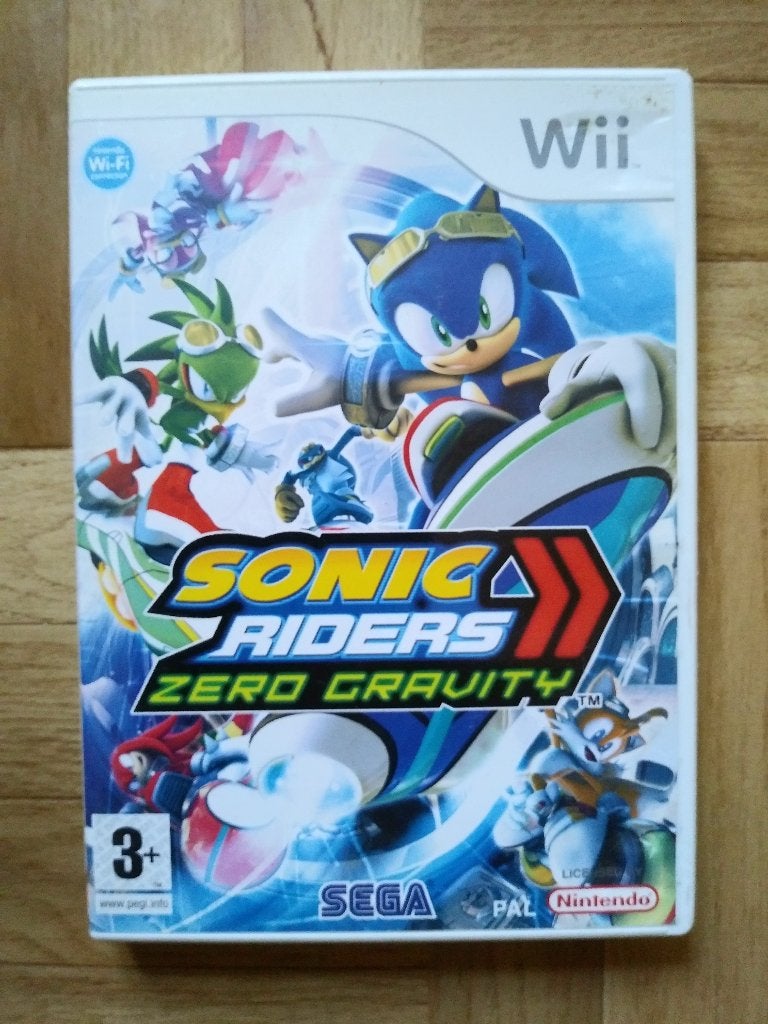 Sonic Riders Zero Gravity, jeu de course pour Wii, Consoles de jeu & Jeux vidéo, Enlèvement ou Envoi, Utilisé, Course et Pilotage